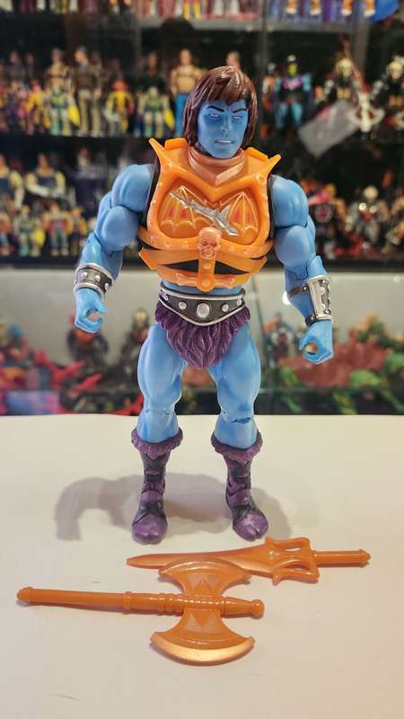MOTUC BATTLE ARMOR FAKER Masters Of The Universe Classics Figure He-Man