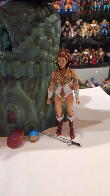 MOTUC Complete POINT DREAD and TALON FIGHTER Masters Of The Universe Classics Figure He-Man