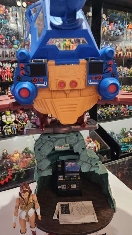 MOTUC Complete POINT DREAD and TALON FIGHTER Masters Of The Universe Classics Figure He-Man