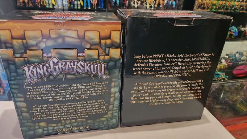 MOTUC BOXED KING GRAYSKULL Masters Of The Universe Classics Figure He-Man
