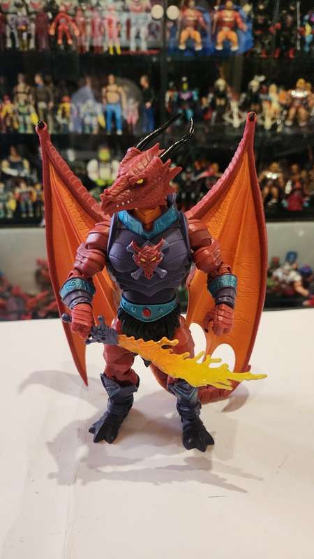 MOTUC Complete DRAEGO MAN Masters Of The Universe Classics Figure He-Man