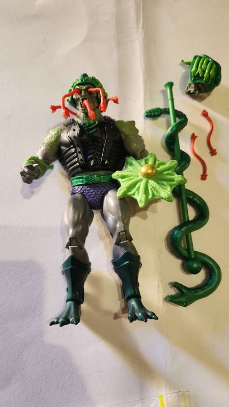 MOTUC Complete Snake Face Masters Of The Universe Classics Figure He-Man