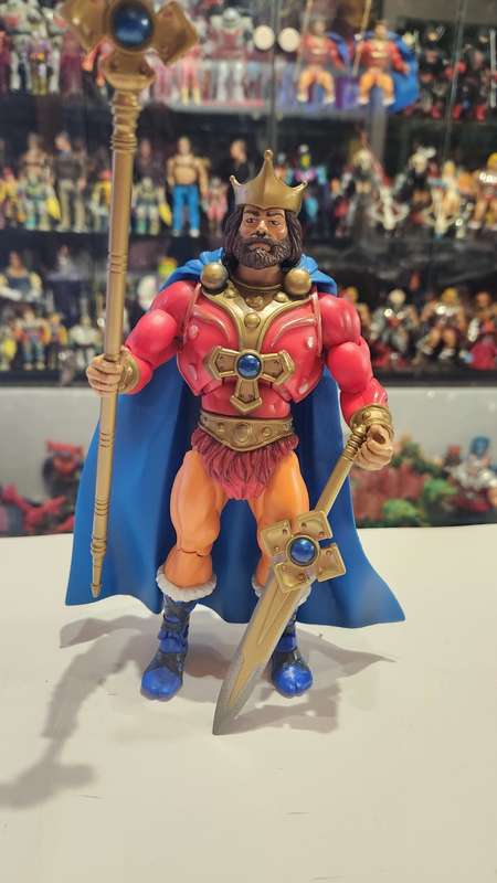 MOTUC Complete King Randor  Masters Of The Universe Classics Figure He-Man