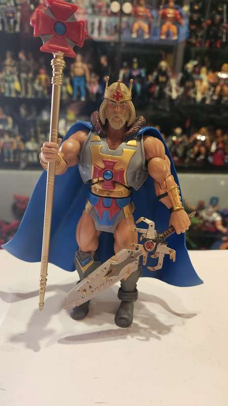 MOTUC Complete KING HE-MAN Masters Of The Universe Classics Figure He-Man