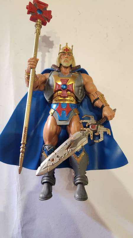 MOTUC Complete KING HE-MAN Masters Of The Universe Classics Figure He-Man