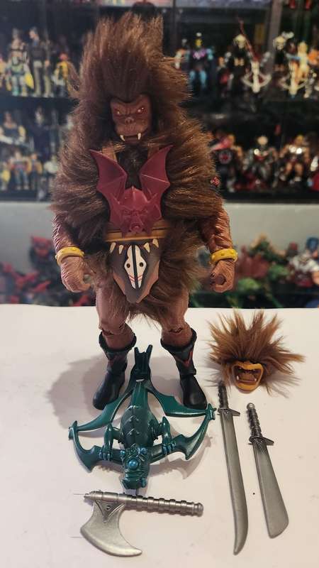 MOTUC Complete GRIZZLOR Masters Of The Universe Classics Figure He-Man