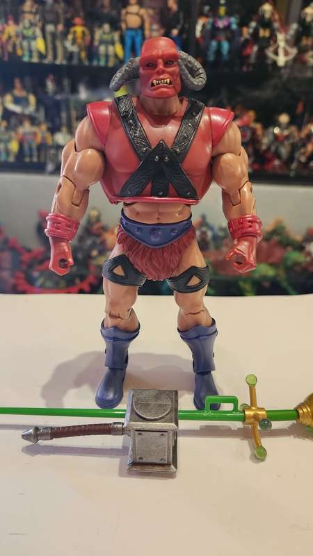 MOTUC Complete GOAT MAN Masters Of The Universe Classics Figure He-Man