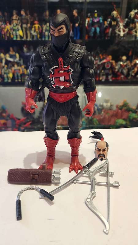 MOTUC Complete NINJA WARRIOR Masters Of The Universe Classics Figure He-Man