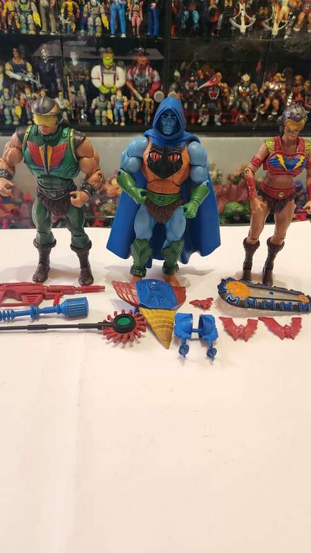 MOTUC Complete FIGHTING FOE MEN Masters Of The Universe Classics Figure He-Man
