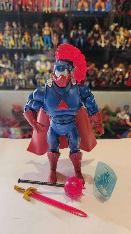 MOTUC Complete SIR LASER LOT Masters Of The Universe Classics Figure He-Man