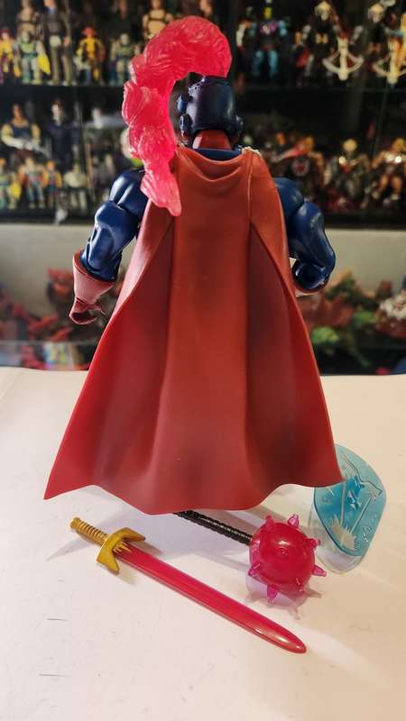 MOTUC Complete SIR LASER LOT Masters Of The Universe Classics Figure He-Man