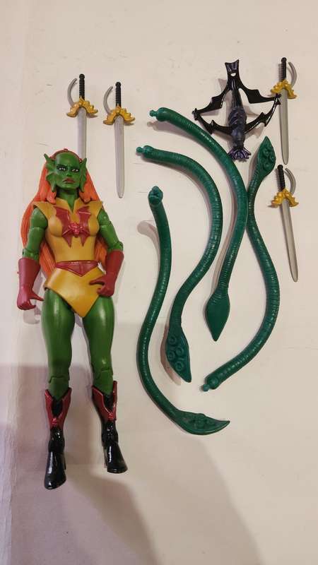MOTUC Complete OCTAVIA Masters Of The Universe Classics Figure He-Man