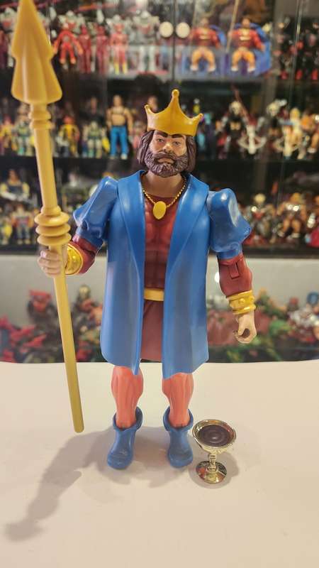 MOTUC Complete ETERNOS PALACE KING RANDOR Masters Of The Universe Classics Figure He-Man