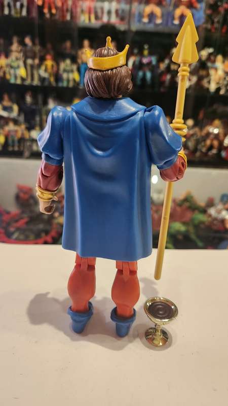 MOTUC Complete ETERNOS PALACE KING RANDOR Masters Of The Universe Classics Figure He-Man