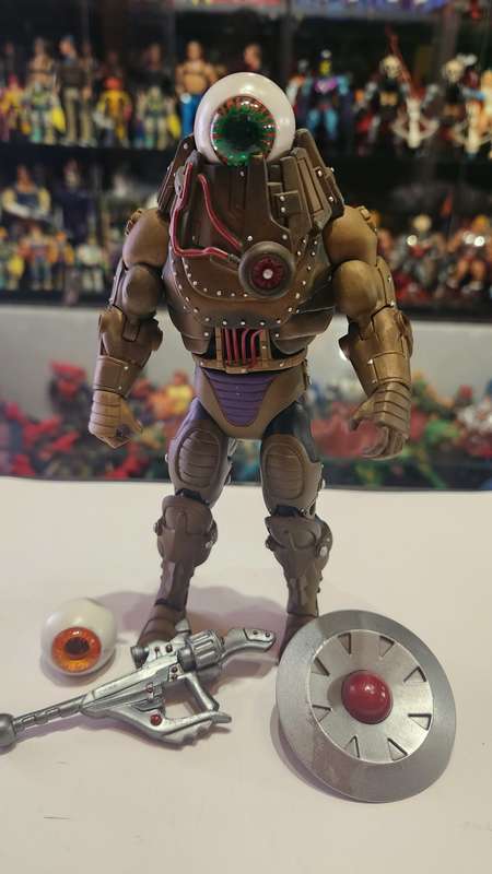 MOTUC Complete Optikk Masters Of The Universe Classics Figure He-Man