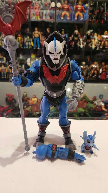 MOTUC Complete FILMATION HORDAK And IMP Masters Of The Universe Classics Figure He-Man