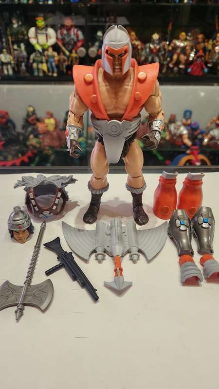 MOTUC Complete VYKRON  Masters Of The Universe Classics Figure He-Man
