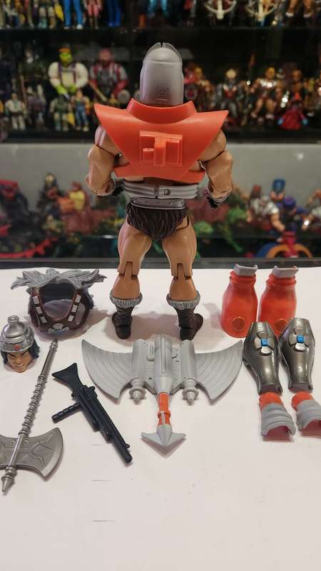MOTUC Complete VYKRON  Masters Of The Universe Classics Figure He-Man