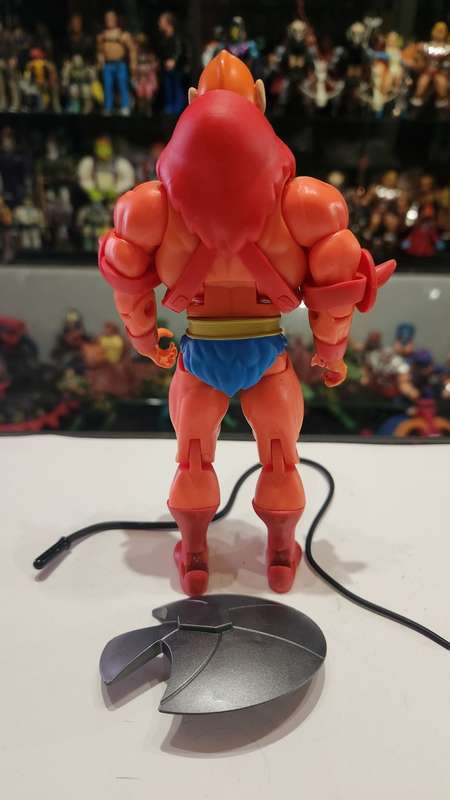 MOTUC Complete Super 7 BEAST MAN Masters Of The Universe Classics Figure He-Man