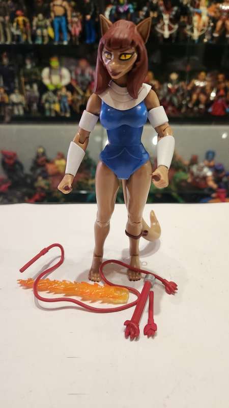 MOTUC Complete Super 7 KITTRINA Masters Of The Universe Classics Figure He-Man