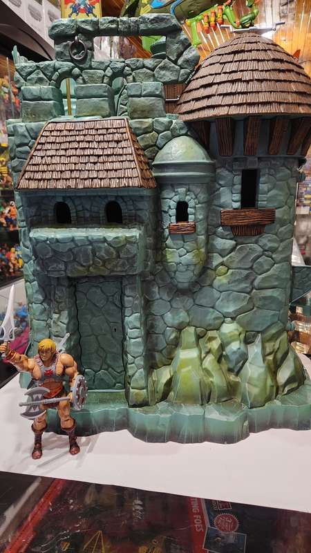 MOTUC Complete CASTLE GRAYSKULL Masters Of The Universe Classics Figure He-Man