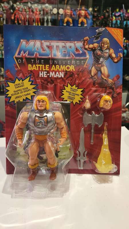 Masters Of The Universe (Motu) Origins BATTLE ARMOR HE-MAN Figure Moc