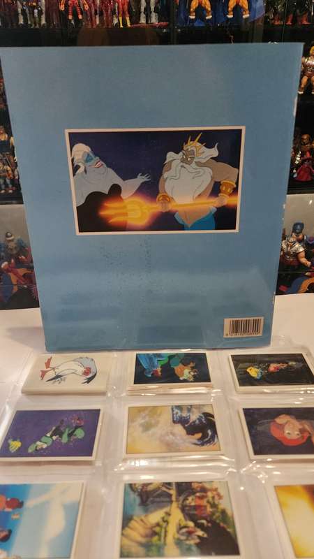 1990 Complete The Little Mermaid Panini Sticker Album (UNUSED STICKERS)