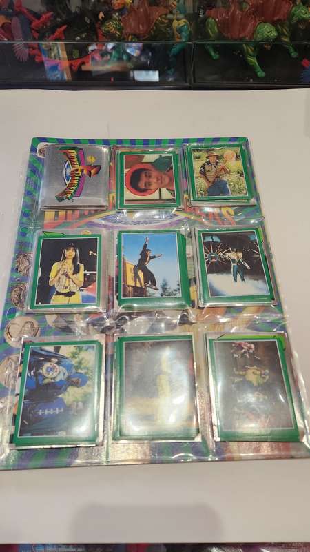 1994 Complete POWER RANGERS Sticker Album (UNUSED STICKERS)