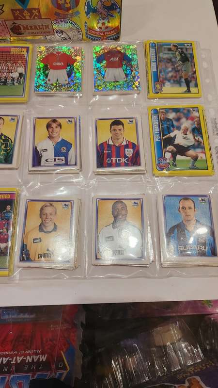 1998 Complete PREMIER LEAGUE Sticker Album (UNUSED STICKERS)