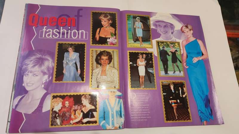 1997 Complete DIANA THE PEOPLE`S PRINCESS Sticker Album (UNUSED STICKERS)