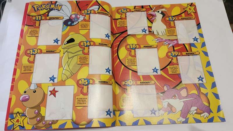 POKEMON STICKER Album (EMPTY)