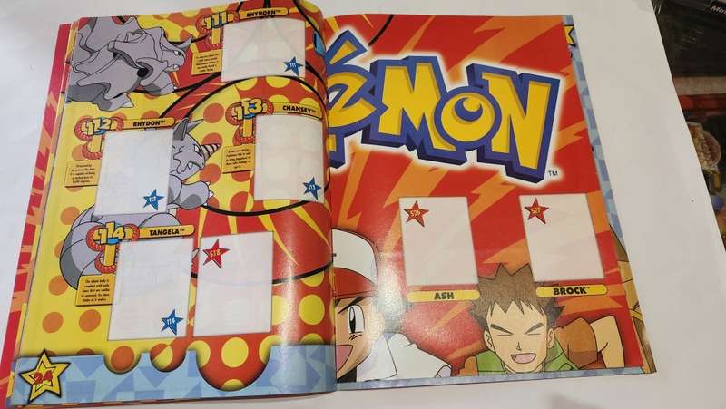 POKEMON STICKER Album (EMPTY)