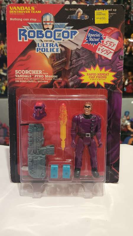 MOC 1988 ROBOCOP ULTRA POLICE `SCORCHER` Vintage Figure