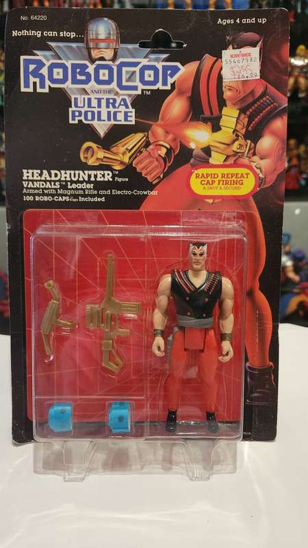 MOC 1988 ROBOCOP ULTRA POLICE `HEADHUNTER` Vintage Figure