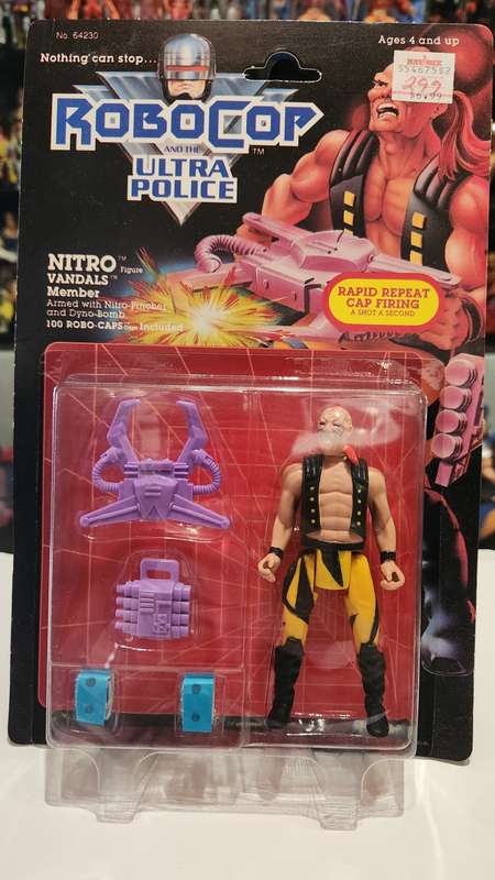 MOC 1988 ROBOCOP ULTRA POLICE `NITRO` Vintage Figure