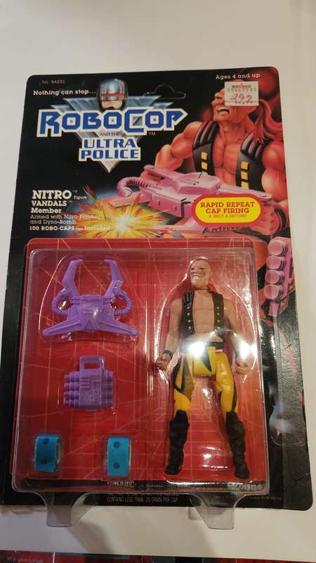 MOC 1988 ROBOCOP ULTRA POLICE `NITRO` Vintage Figure