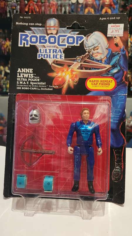 MOC 1988 ROBOCOP ULTRA POLICE `ANNE LEWIS` Vintage Figure