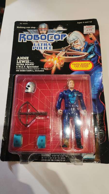 MOC 1988 ROBOCOP ULTRA POLICE `ANNE LEWIS` Vintage Figure