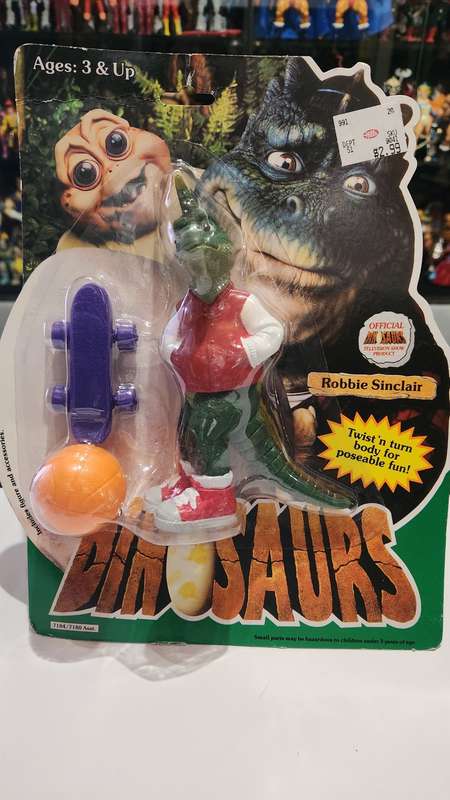 MOC 1991 DINOSAURS `ROBBIE SINCLAIR` Vintage Figure