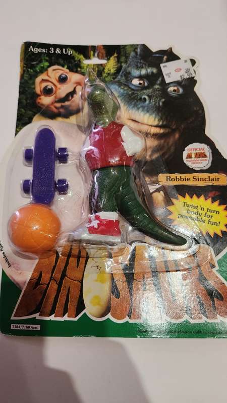 MOC 1991 DINOSAURS `ROBBIE SINCLAIR` Vintage Figure