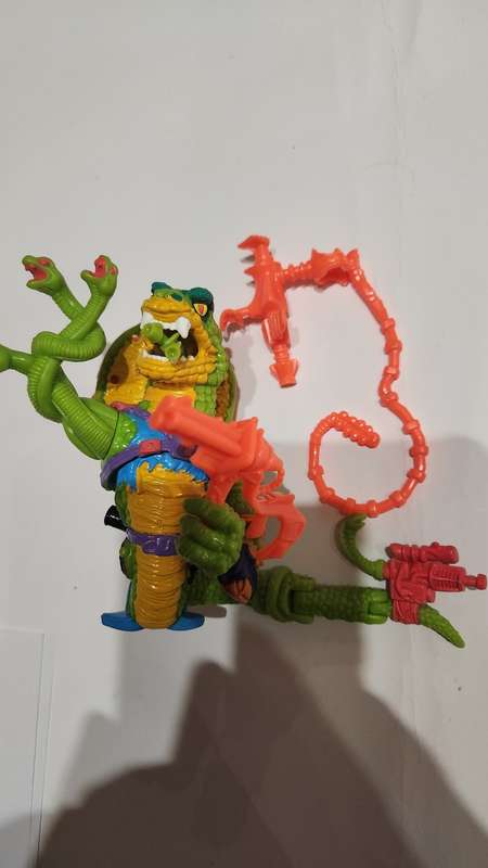 1992 Complete Scale Tail Vintage Figure Teenage Mutant Ninja Turtles