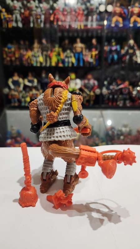 1990 Complete Creepy Crawlin Splinter Vintage Figure Teenage Mutant Ninja Turtles