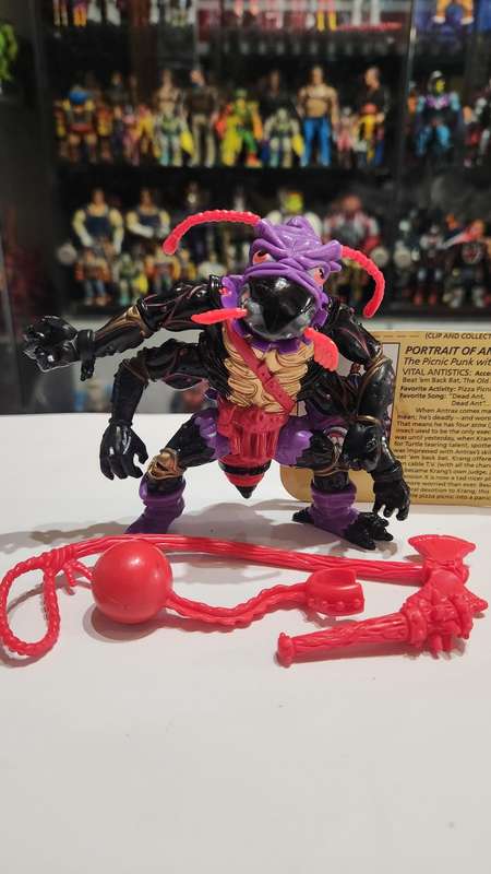 1992 Complete Antrax Vintage Figure Teenage Mutant Ninja Turtles