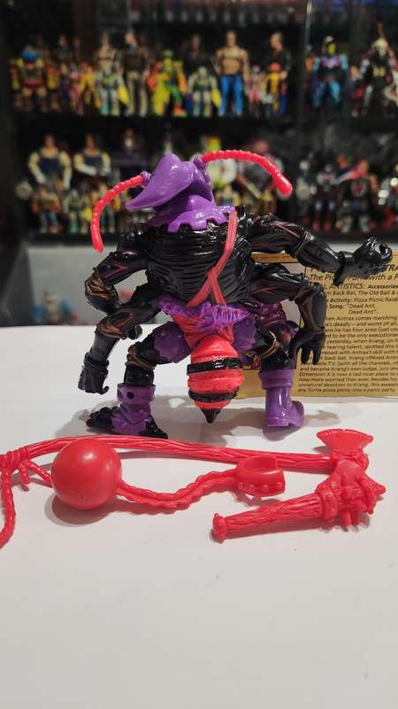 1992 Complete Antrax Vintage Figure Teenage Mutant Ninja Turtles