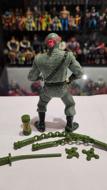 1992 Complete Movie Star Foot Soldier Vintage Figure Teenage Mutant Ninja Turtles