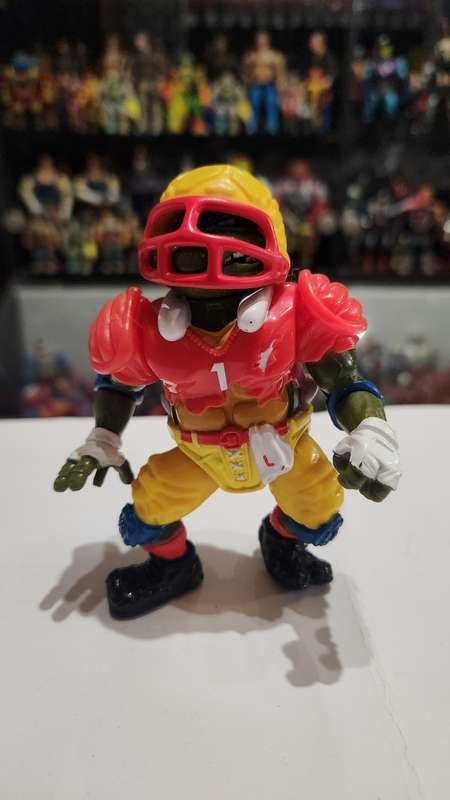 1991 TD TOSSIN LEONARDO Vintage Figure Teenage Mutant Ninja Turtles 27