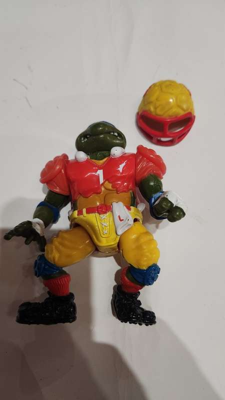 1991 TD TOSSIN LEONARDO Vintage Figure Teenage Mutant Ninja Turtles 27