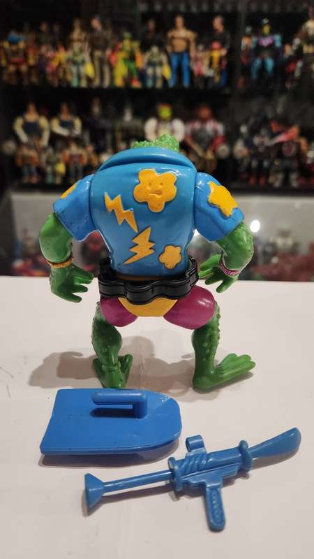 1989 Genghis Frog Vintage Figure Teenage Mutant Ninja Turtles #27