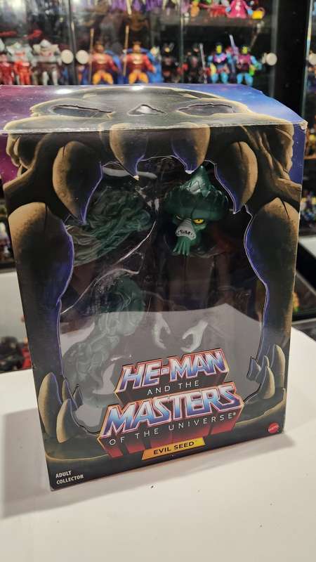 MOTUC Complete Evil Seed 2.0 With Box Masters Of The Universe Classics Figure He-Man