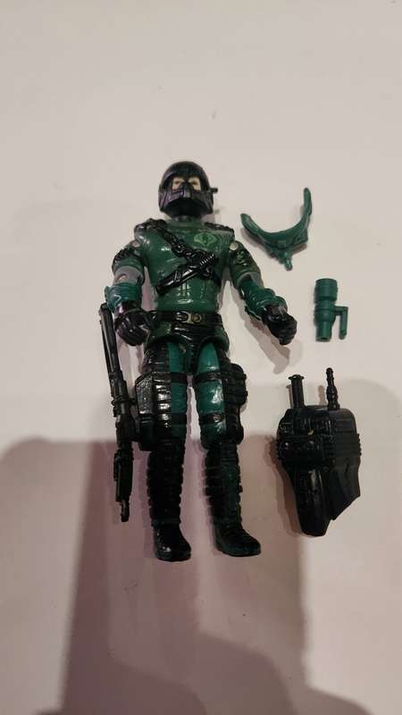 GI Joe 1989 Complete Night Viper Vintage Figures